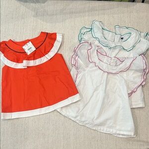 Janie and Jack Girls Shirt Bundle